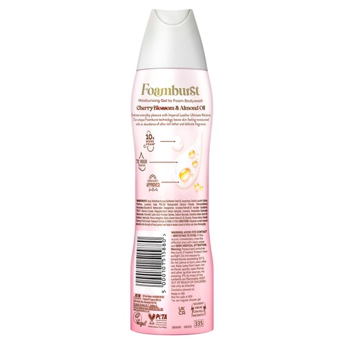 Imperial Leather Cherry Blossom & Almond Oil Foamburst 200ml thumbnail 3
