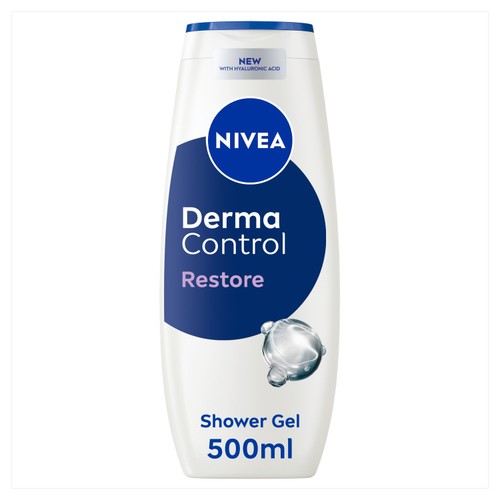 NIVEA Derma Control Restore Shower Gel 500ml thumbnail 2