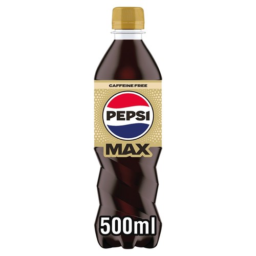 Pepsi Max No Caffeine No Sugar Bottle 500ml