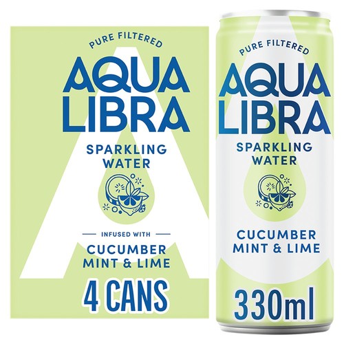 Aqua Libra Cucumber Mint And Lime 