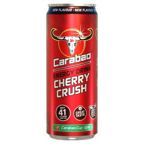 Carabao Cherry Crush Energy Drink 