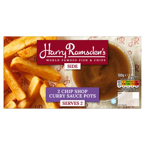 Harry Ramsden's 2 Chip Shop Curry Sauce Pots 300g
