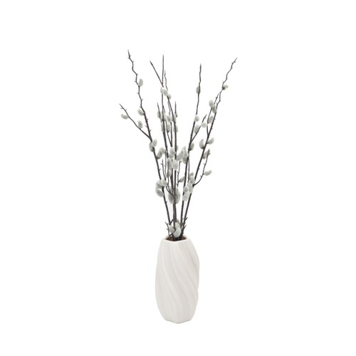 Nutmeg Home Pussy Willow Faux Floral