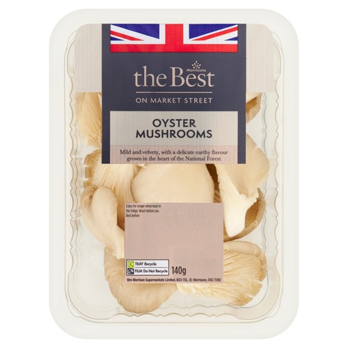 Morrisons British The Best British Oyster Mushrooms 140g