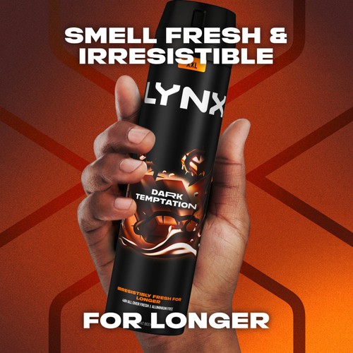 Lynx Body Spray Dark Temptation 250ml thumbnail 3