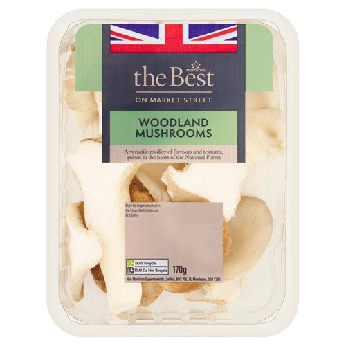 Morrisons British The Best Woodland Mushrooms 170g
