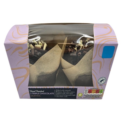 Morrisons The Best Triple Chocolate Muffin 