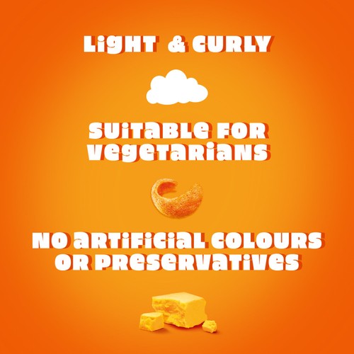 Walkers Quavers Red Leicester Cheese Multipack Crisps Snacks 6x16g thumbnail 4