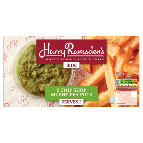 Harry Ramsden's 2 Chip Shop Mushy Pea Pots 300g
