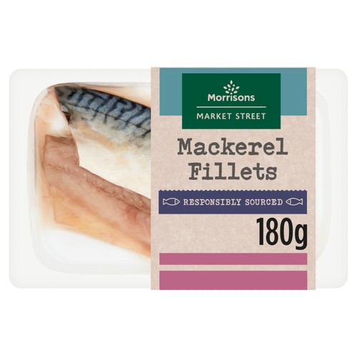 Morrisons Market Street Mackerel Fillets 180g