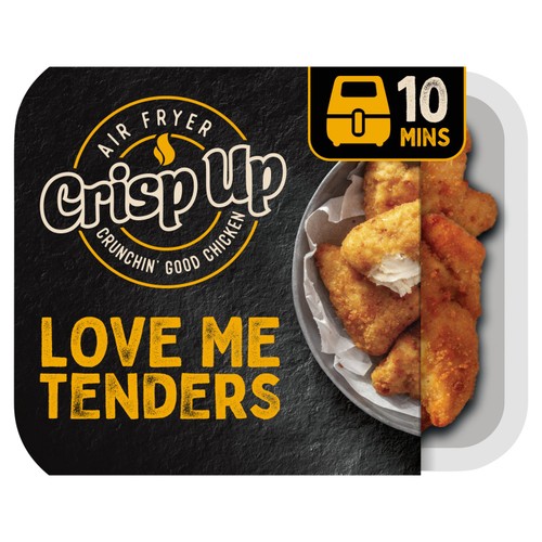 Crisp Up Love Me Tenders Chicken Breast Fillet Pieces 330g