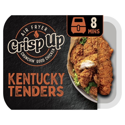 Crisp Up Kentucky Tenders Chicken Breast Fillet Pieces 330g