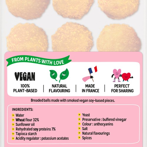 La Vie Vegan Bacon Croquettes 140g thumbnail 3