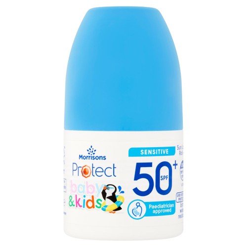 Morrisons SPF 50 Baby & Kids Sensitivie Sun Roll On 50ML