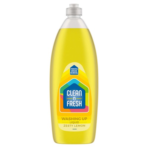 Clean 'N' Fresh Washing Up Liquid Lemon 