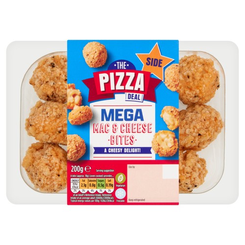 The Pizza Deal Mega Mac & Cheese Bites 200g