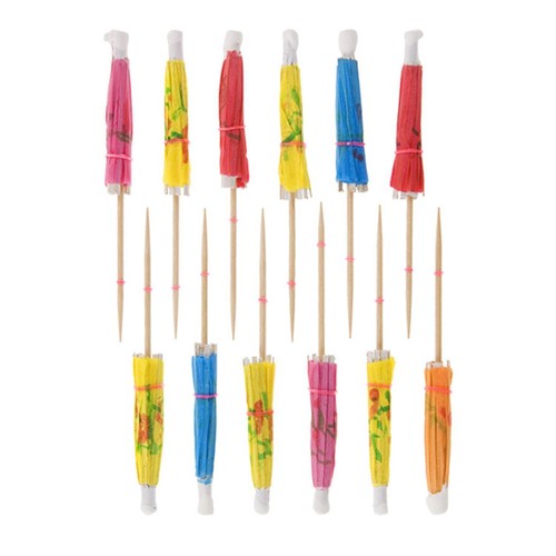 Chef Aid 12 Cocktail Umbrellas thumbnail 2