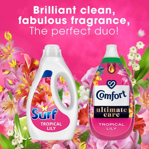 Surf Washing Liquid Tropical Lily 95 Washes  thumbnail 6