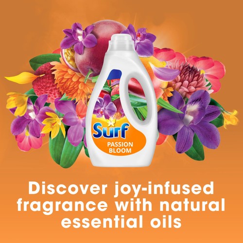 Surf Laundry Washing Liquid Passion Bloom 95 Washes  thumbnail 2
