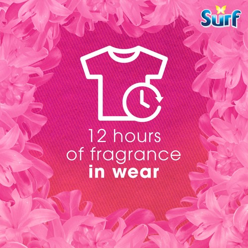 Surf 3 in 1 Laundry Washing Detergent Capsules Tropical Lily 51 Washes thumbnail 4