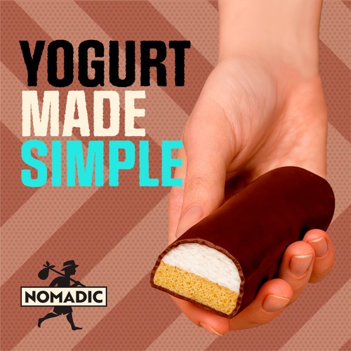 Nomadic Yogurt And Oat Bar Chocolate  thumbnail 4
