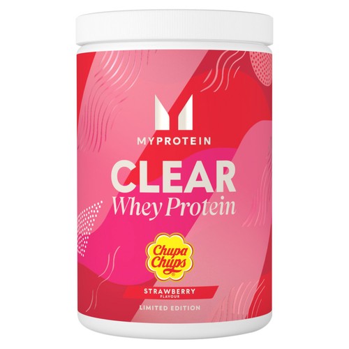 Myprotein Clear Whey Isolate Le Chupa Chups Strawberry 20 Servings