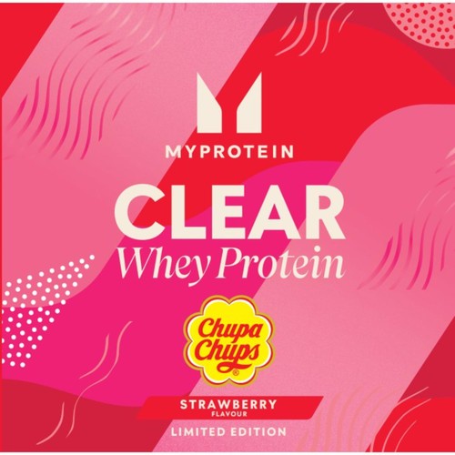 Myprotein Clear Whey Isolate Le Chupa Chups Strawberry 20 Servings thumbnail 2