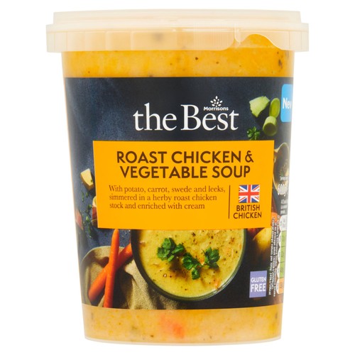 Morrisons The Best Roast Chicken & Vegetable Soup 600g