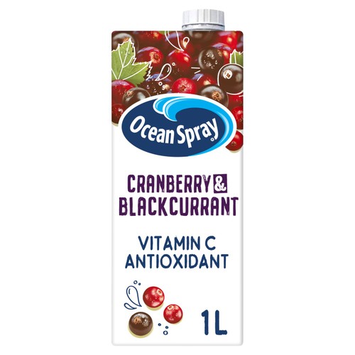Ocean Spray Cranberry & Blackcurrant Juice 1L