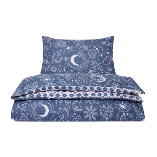 Nutmeg Home Zodiac Dreams Print Easy Care Duvet Set Single thumbnail 2
