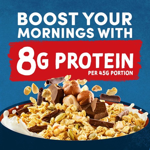 Jordans Protein Granola Chocolate & Hazelnut 400g thumbnail 2