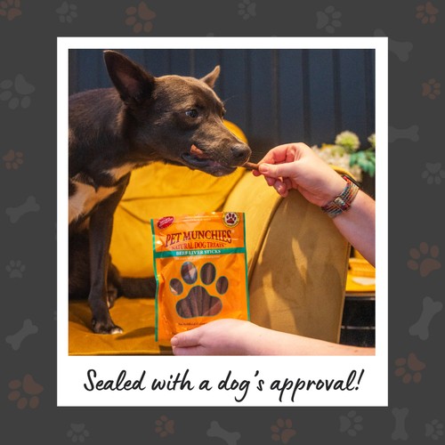 Pet Munchies Beef Liver Sticks Complementary Pet Food for Dogs 90g thumbnail 4