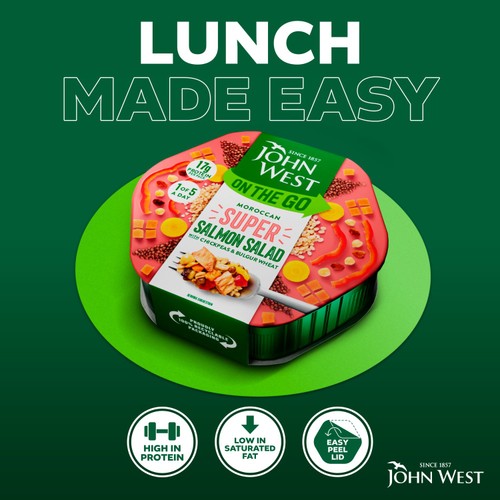 John West On The Go Morrocan Super Salmon Salad  thumbnail 2