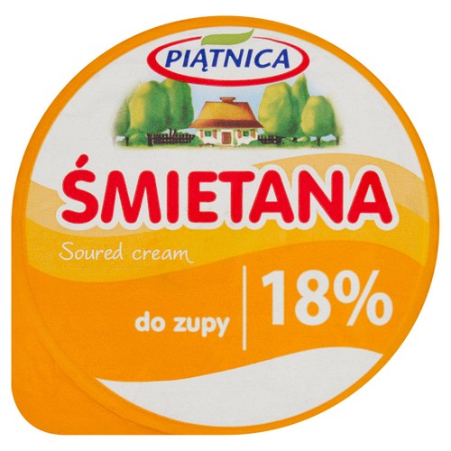Piatnica Sour Cream 18% Fat 200g