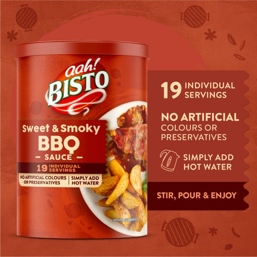 Bisto Sweet & Smoky BBQ Sauce Granules 170g thumbnail 4