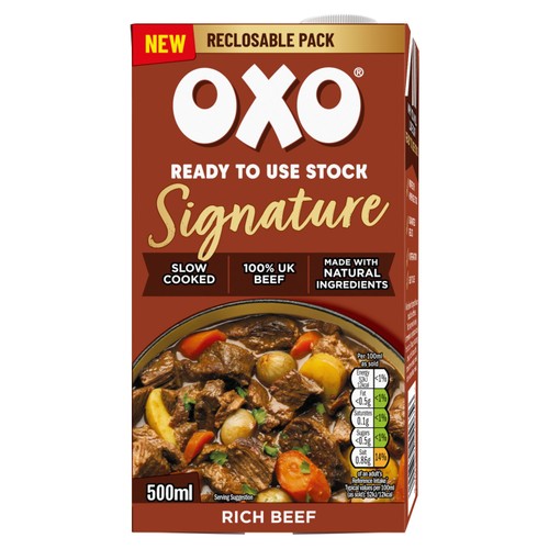 Oxo Ready to Use Stock Signature Rich Beef 500ml thumbnail 2