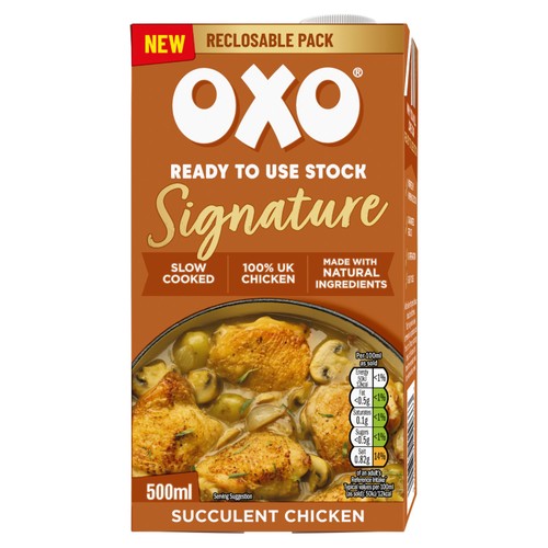 Oxo Ready to Use Stock Signature Succulent Chicken 500ml thumbnail 2
