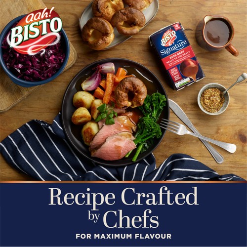 Bisto Signature Rich Beef Ready to Use Gravy 500ml thumbnail 3