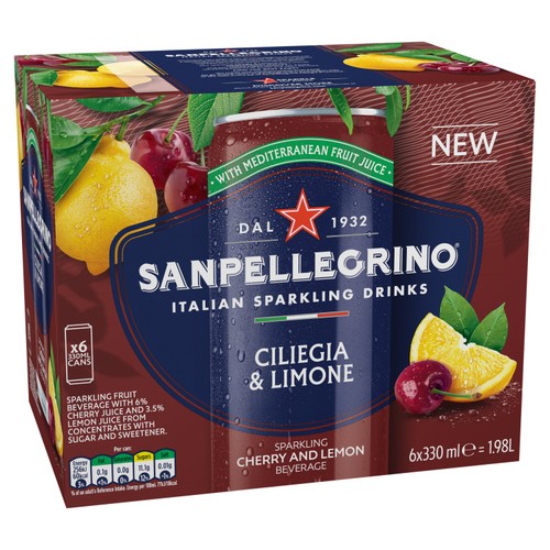 San Pellegrino Cherry & Lemon 6x330ml thumbnail 4