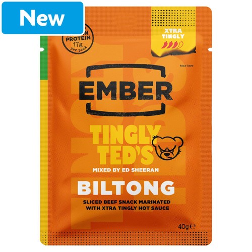 Ember Tingly Ted's Xtra Tingly Biltong 40g