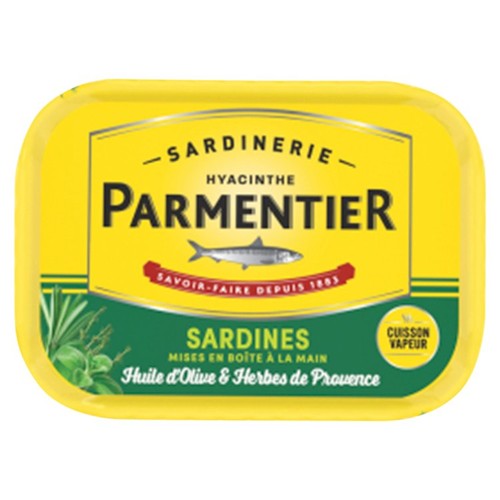 Parmentier Sardines Olive Oil & Herb 