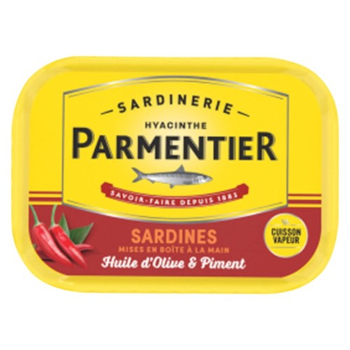 Parmentier Sardines Olive Oil & Chilli 