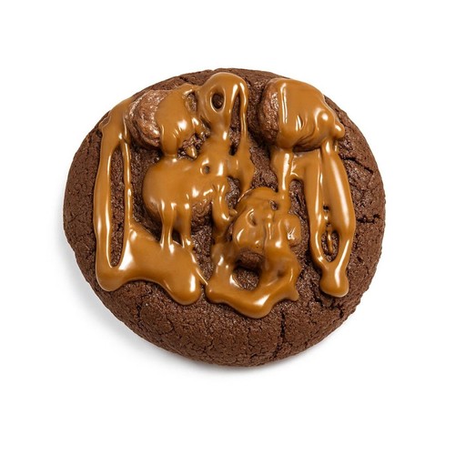 Morrisons Cookie With Caramel Chocolate Cup Filling