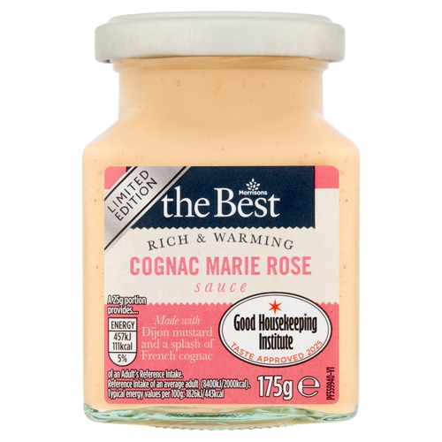 Morrisons The Best Cognac Marie Rose Sauce 175g