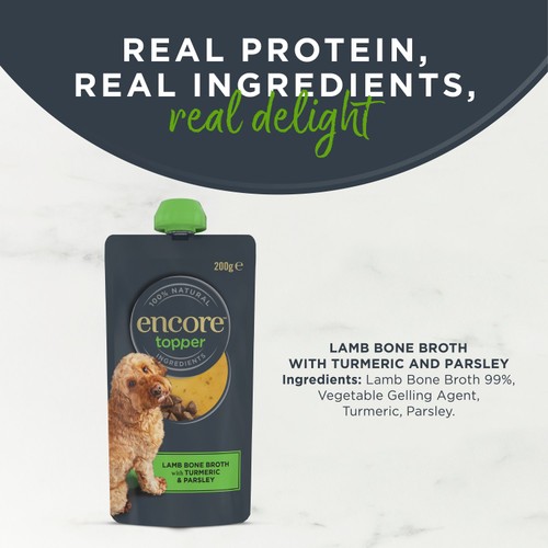 Encore Topper Lamb Bone Broth with Turmeric & Parsley 200g thumbnail 5