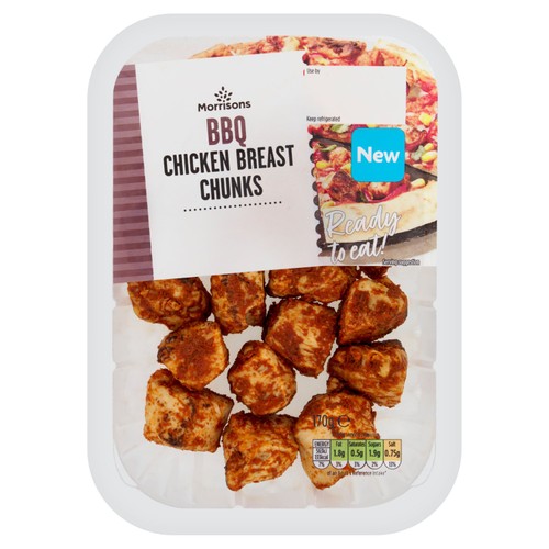 Morrisons Ready To Eat BBQ Chicken Chunks   170g
