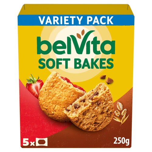 Belvita Soft Bakes Variety Pack 250g