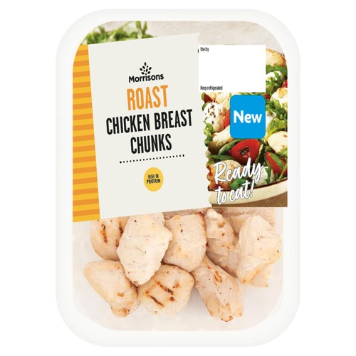 Morrisons Ready To Eat Cooked Chicken Breast Chunks 