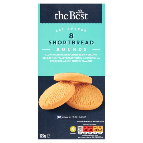 Morrisons The Best All Butter Shortbread Rounds 
