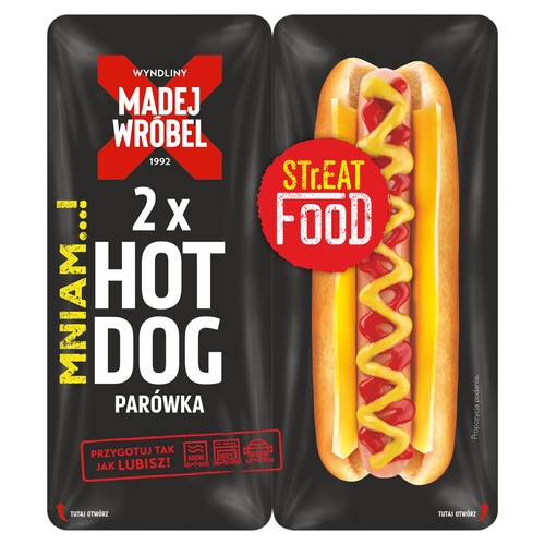 Madej Wrobel 2 Hot Dog 270g